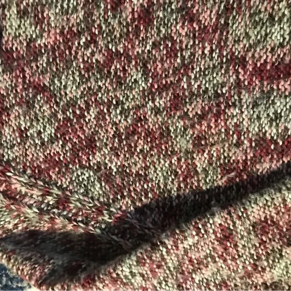 Columbia Multicolor Turtleneck Knitted Wool Blend Sweater Large - Picture 3 of 7